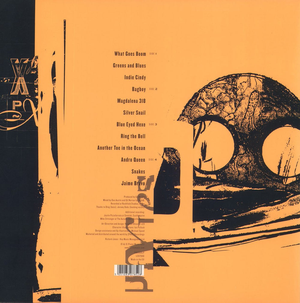 Pixies Indie Cindy - 180gm Orange Vinyl French 2-LP vinyl record set (Double LP Album) 5051083078528