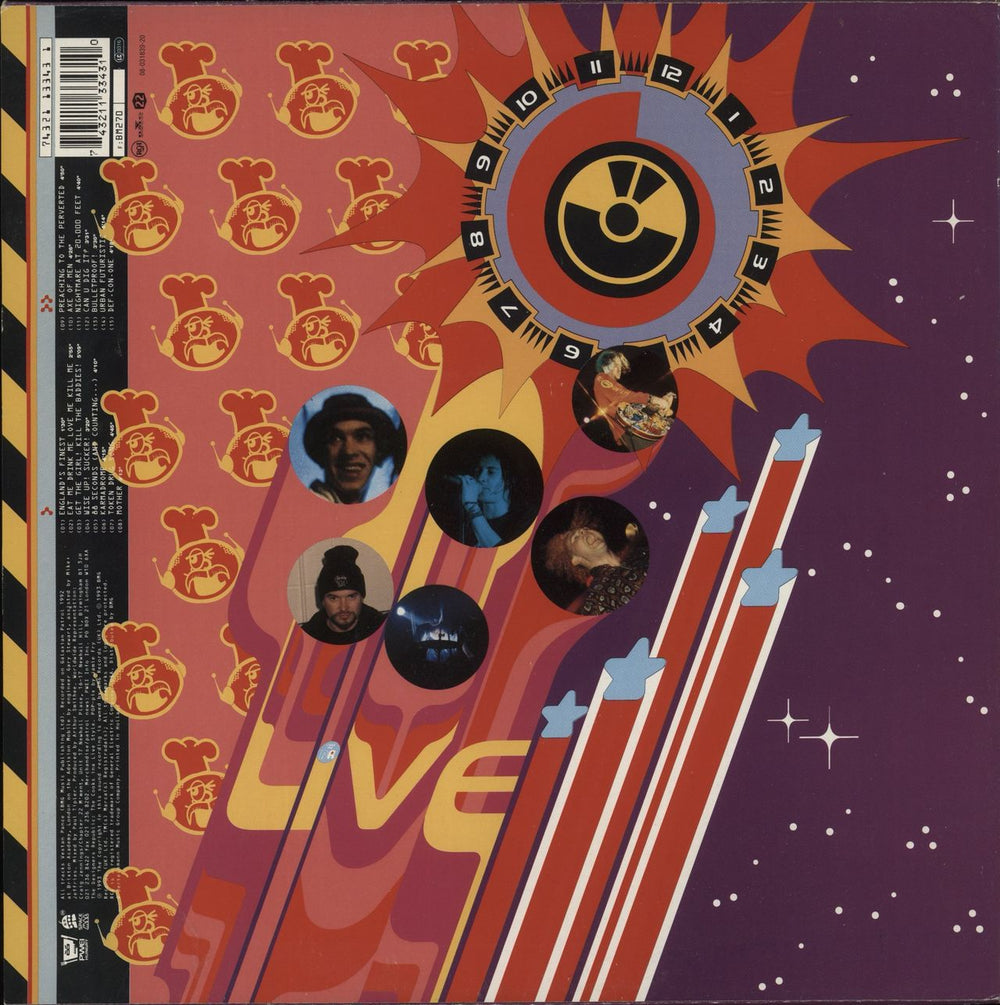 Pop Will Eat Itself At Weirds Bar And Grill UK vinyl LP album (LP record) 743211334310