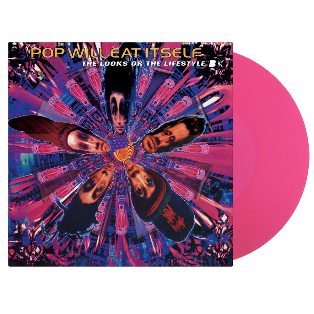 Pop Will Eat Itself The Looks Or The Lifestyle? - Magenta Vinyl 180 Gram | 500 Only UK vinyl LP album (LP record) MOVLP3350