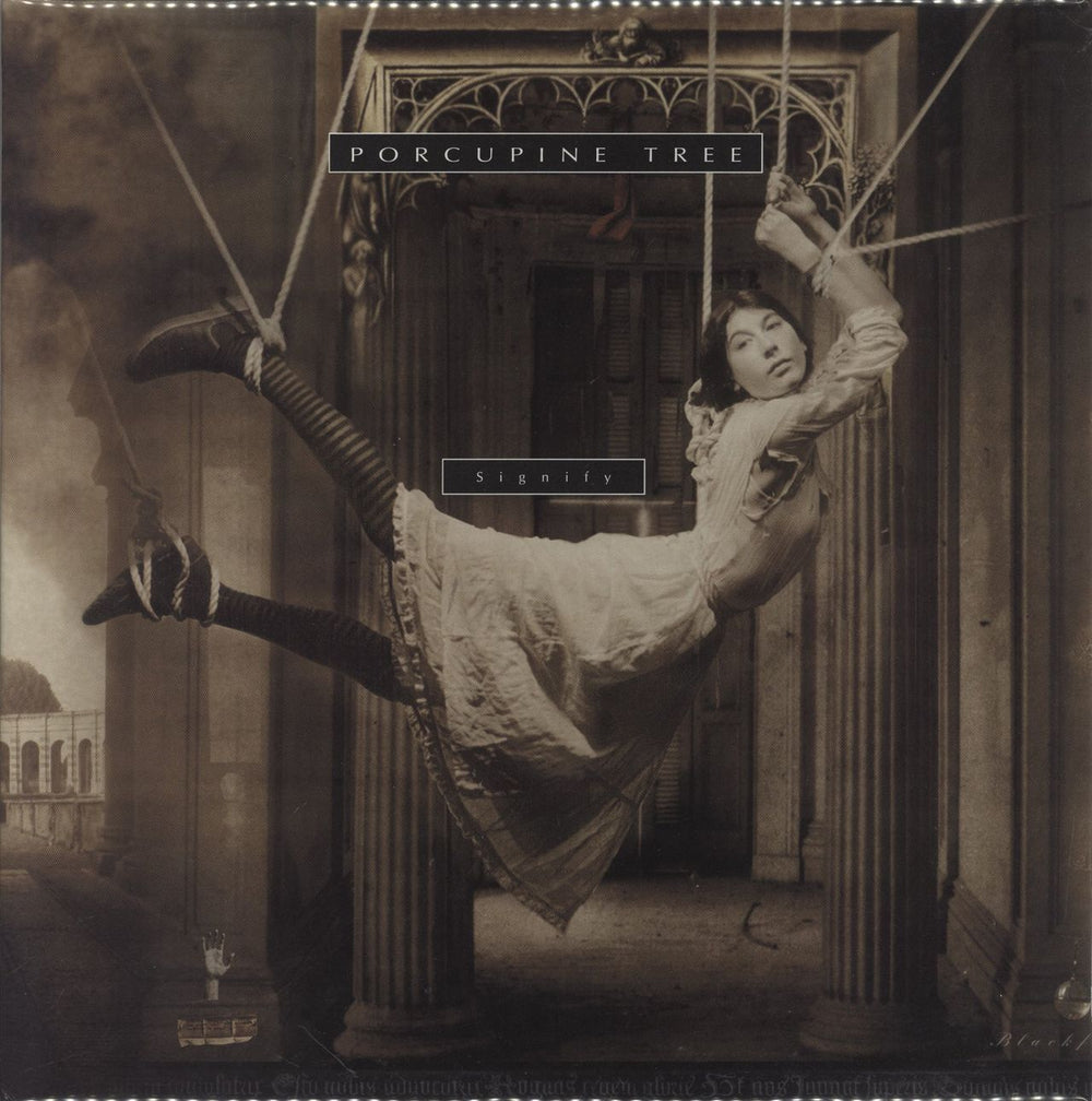Porcupine Tree Signify - 1st UK 2-LP vinyl record set (Double LP Album) DELECLP045D