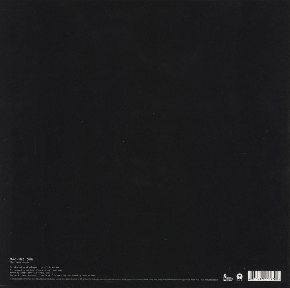 Portishead Machine Gun UK 12" vinyl single (12 inch record / Maxi-single) 602517660953