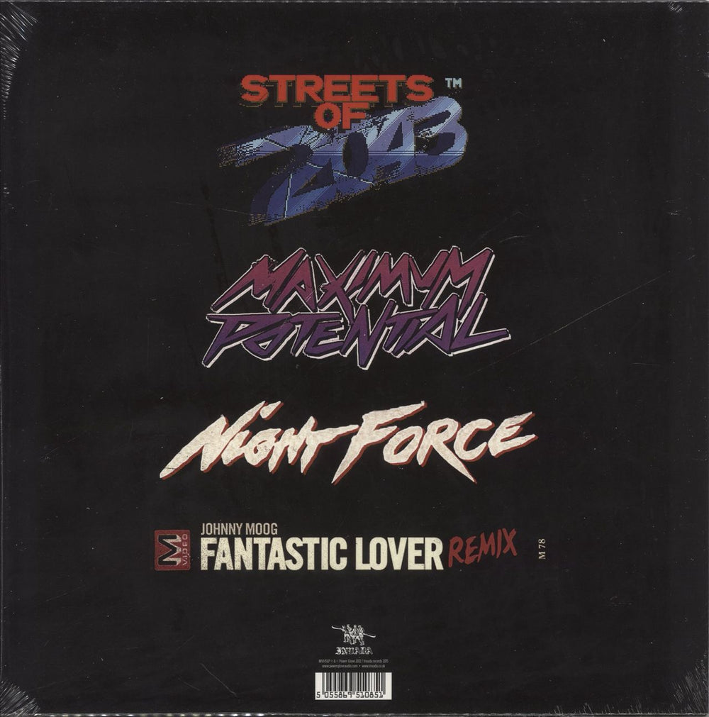 Power Glove EP1 - RSD15 - Red Vinyl - Sealed UK 12" vinyl single (12 inch record / Maxi-single) 5055869510851