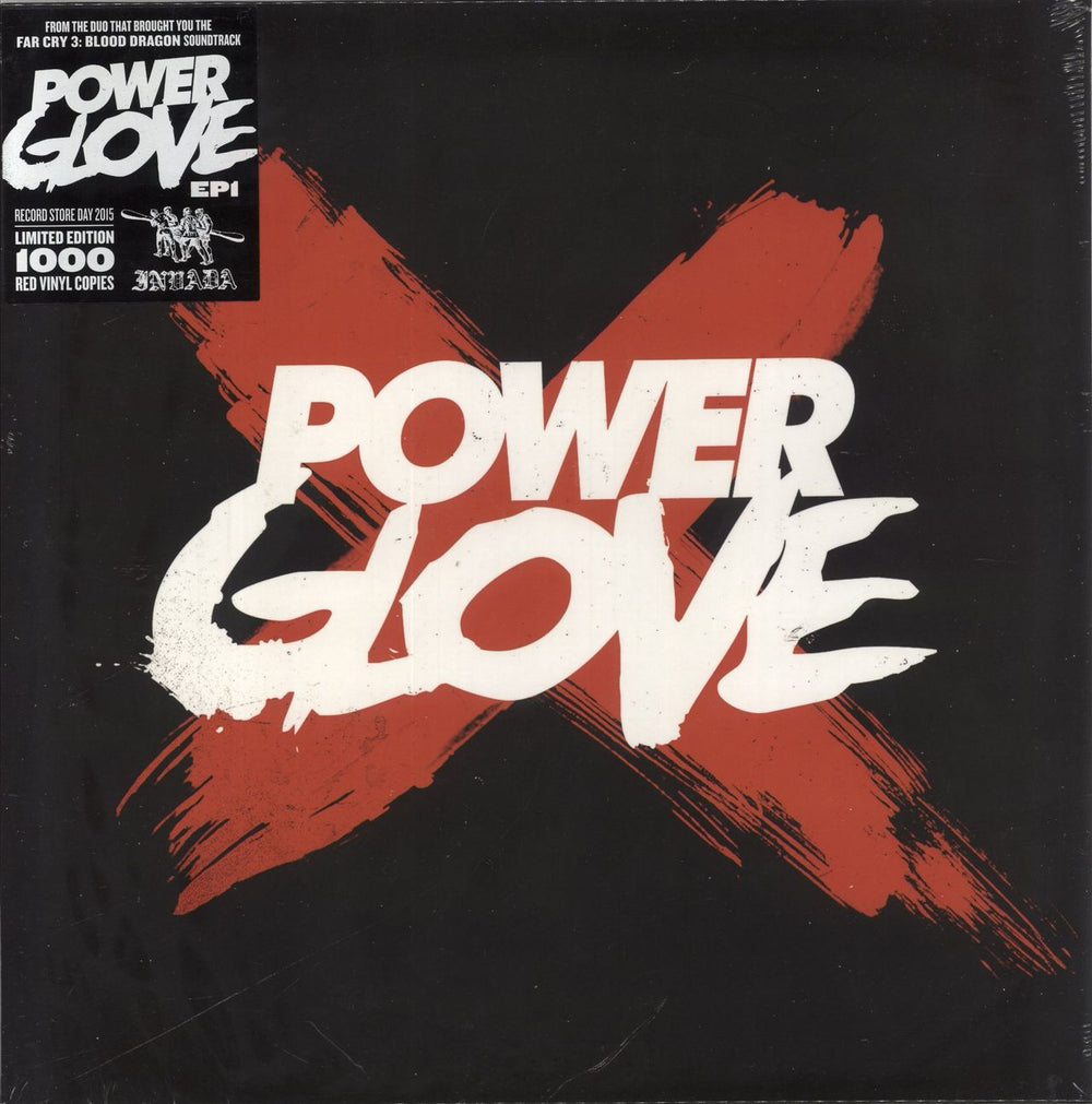Power Glove EP1 - RSD15 - Red Vinyl - Sealed UK 12" vinyl single (12 inch record / Maxi-single) INV145LP