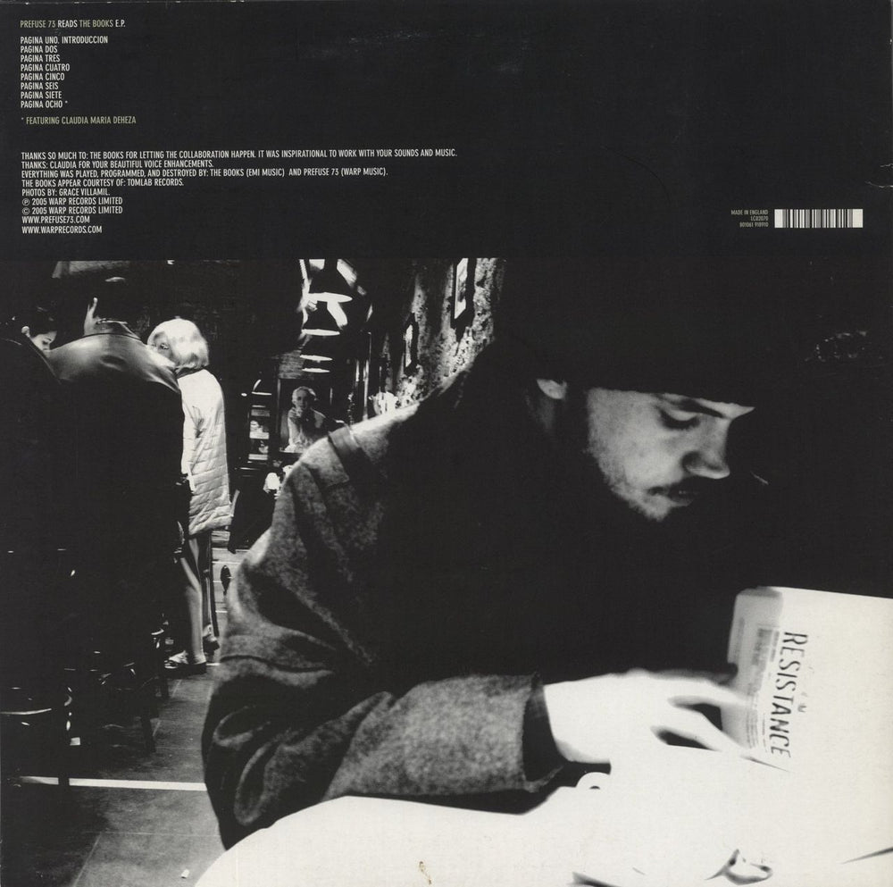Prefuse 73 Prefuse 73 Reads The Books E.P. UK 12" vinyl single (12 inch record / Maxi-single) 801061918910