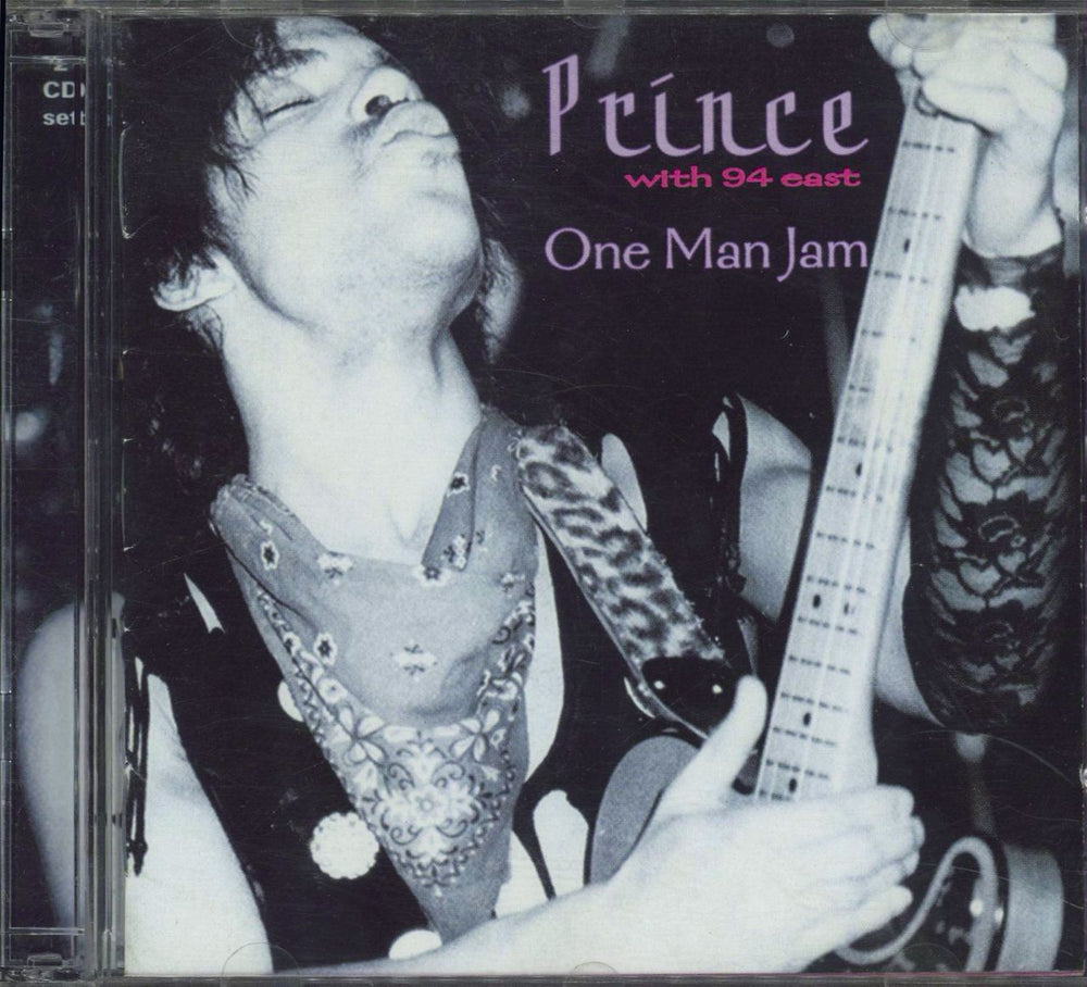 Prince One Man Jam UK 2 CD album set (Double CD) SMDCD410