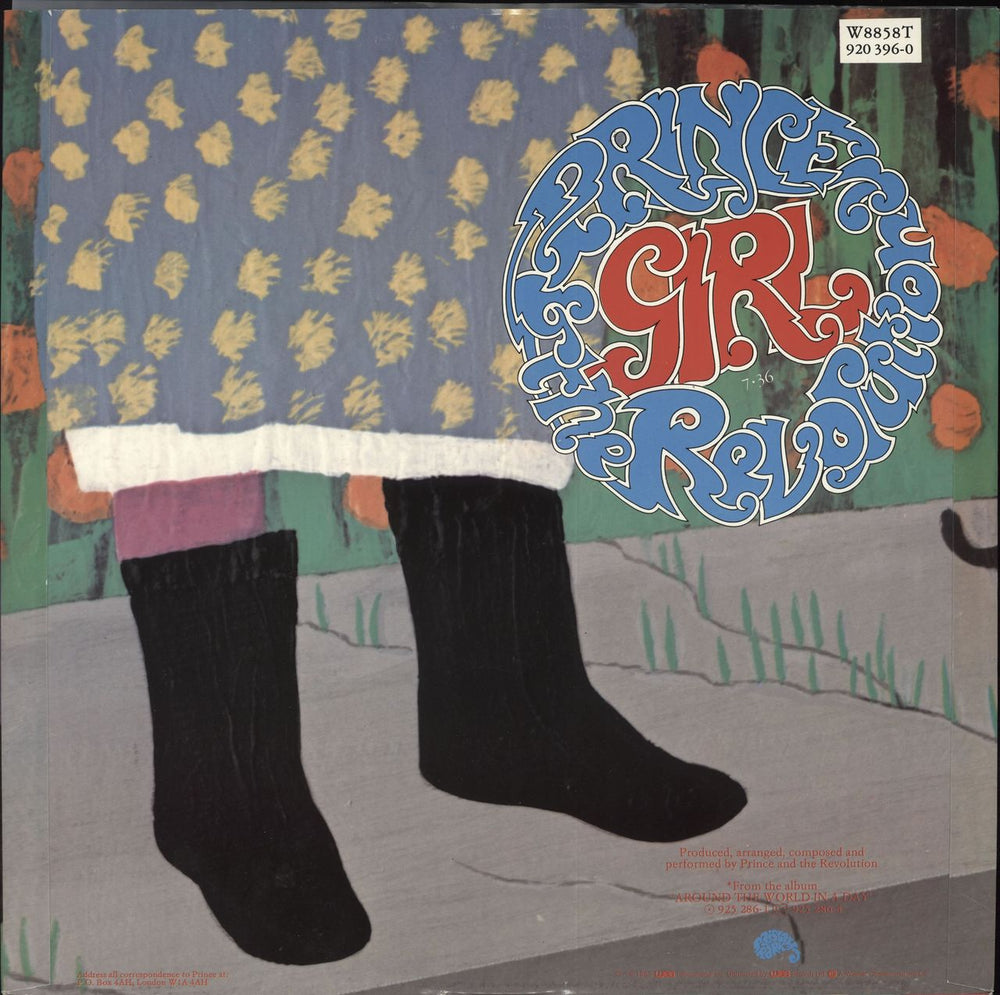 Prince Pop Life (Extended Version) UK 12" vinyl single (12 inch record / Maxi-single) PRI12PO20959