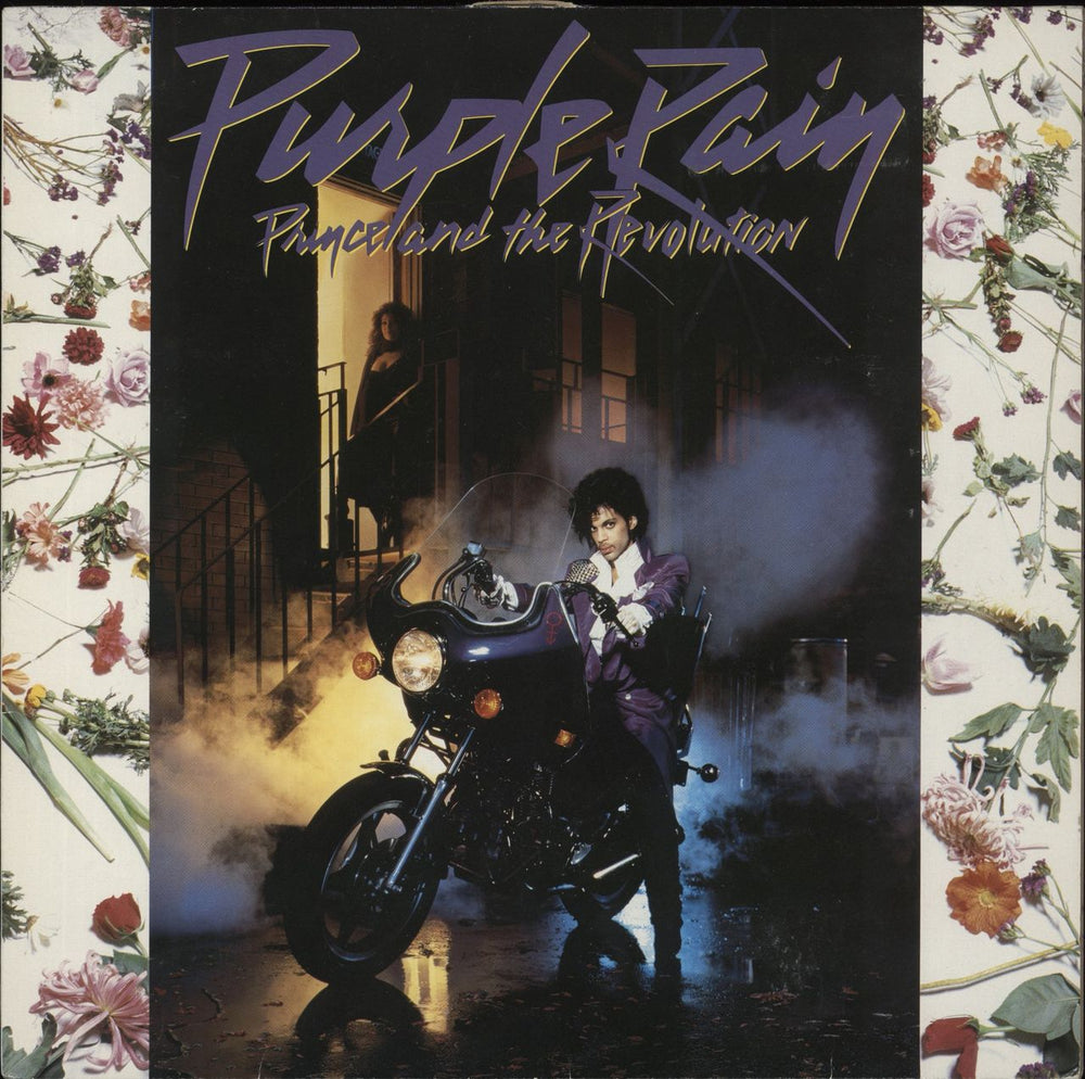 Prince Purple Rain + Insert - EX German vinyl LP album (LP record) 925110-1