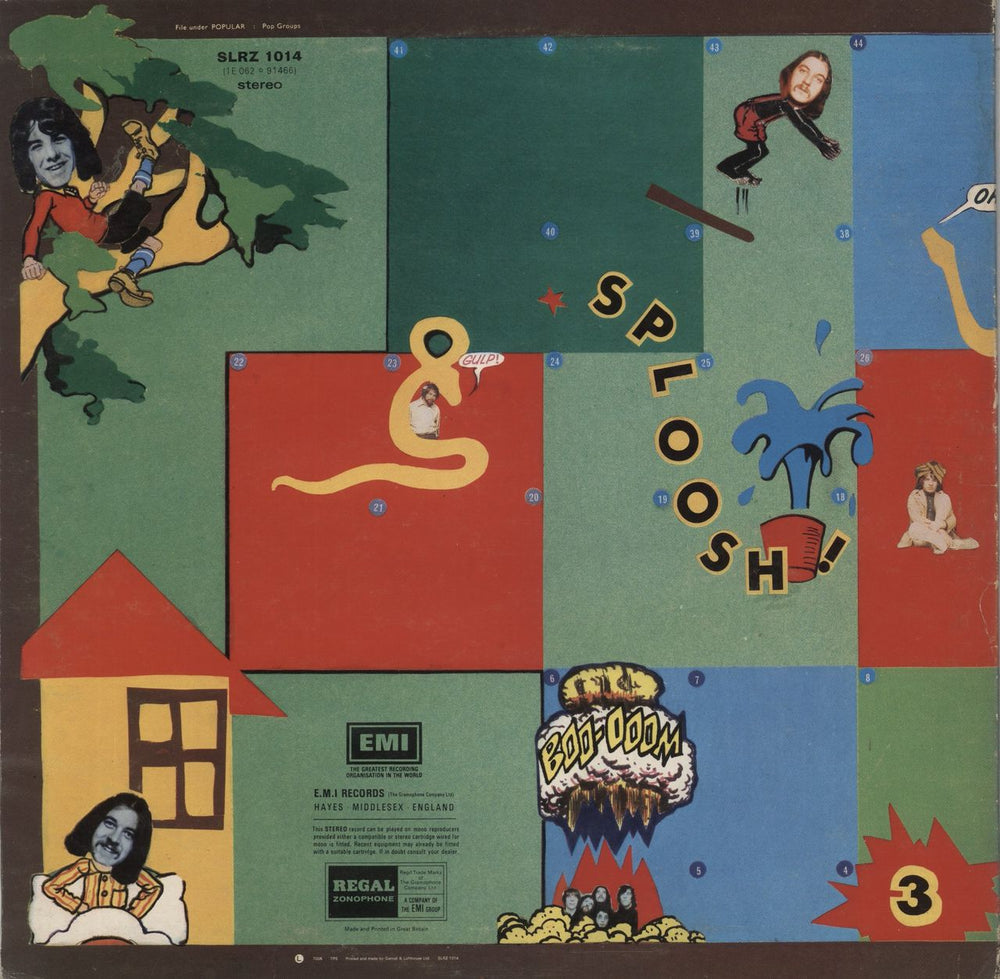 Procol Harum Home - 1st + Insert - VG UK vinyl LP album (LP record)