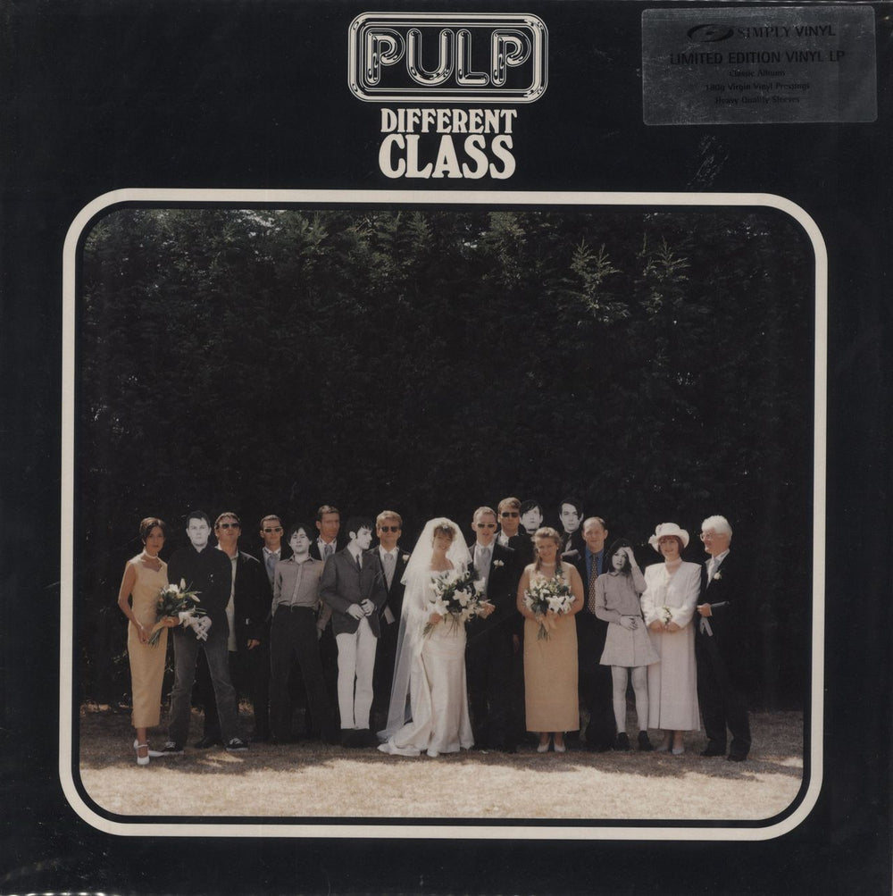 Pulp Different Class - 180gm UK vinyl LP album (LP record) SVLP166