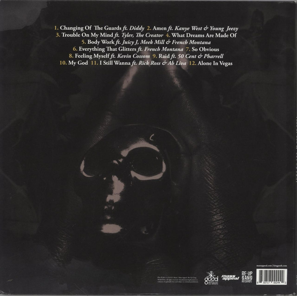 Pusha T Fear Of God II - Let Us Pray US 2-LP vinyl record set (Double LP Album) 850717002442