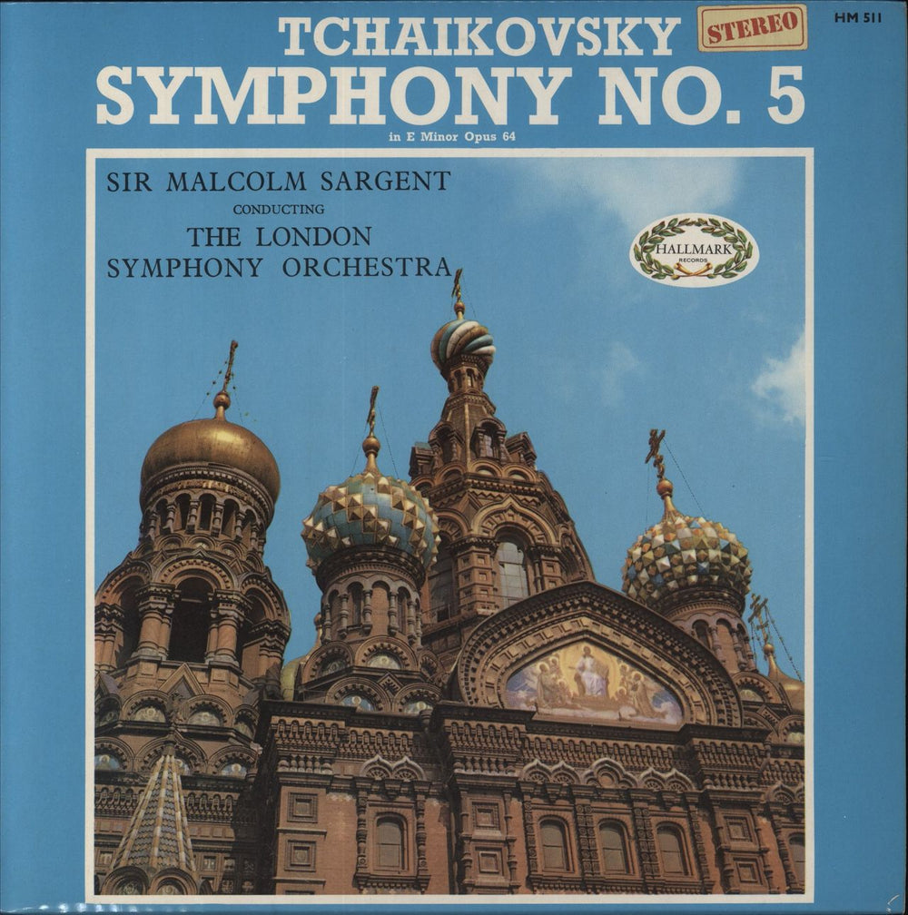 Pyotr Ilyich Tchaikovsky Symphony No. 5 in E Minor, Op.64 UK vinyl LP album (LP record) SHM511