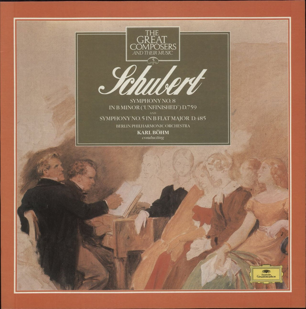 Pyotr Ilyich Tchaikovsky Symphony No.8 in B Minor (Unfinished) D.759 & Symphony No.5 in B Flat Major D.485 UK vinyl LP album (LP record) 410482-1