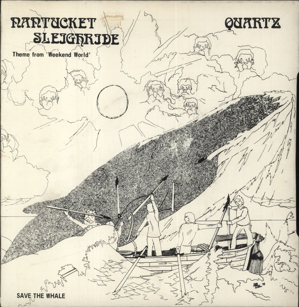 Quartz Nantucket Sleighride - Theme From Weekend World UK 7" vinyl single (7 inch record / 45) DAN1