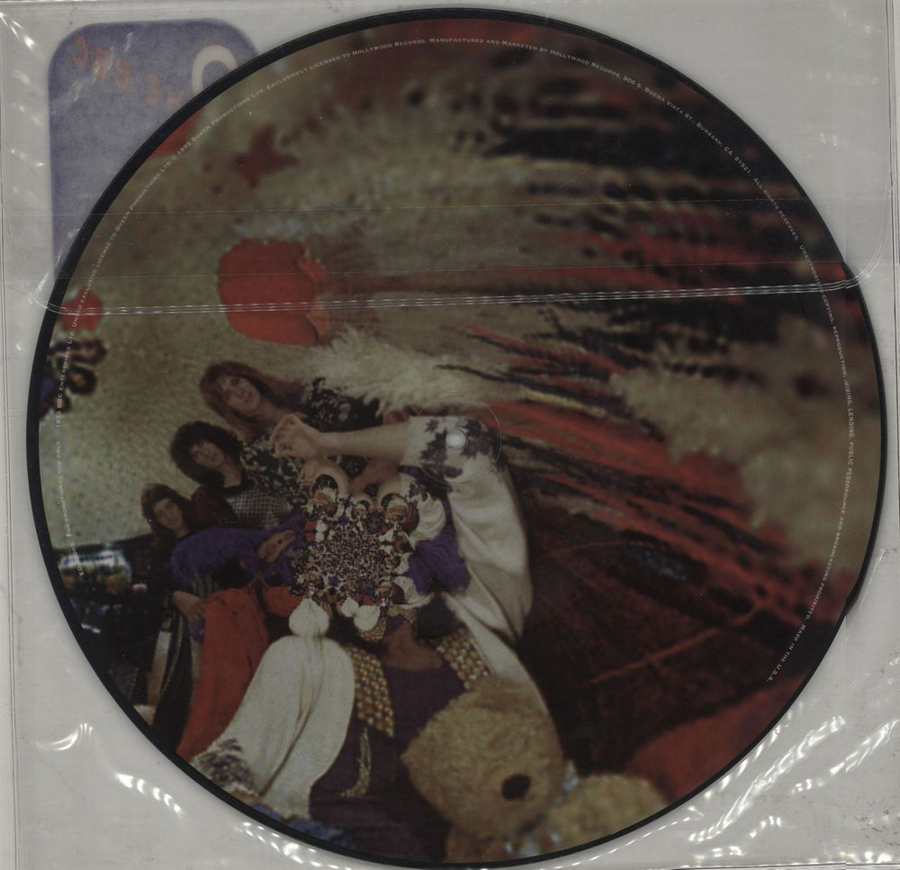 Queen At The BBC - Stickered Sleeve - EX US Promo picture disc LP (vinyl picture disc album) QUEPDAT44544