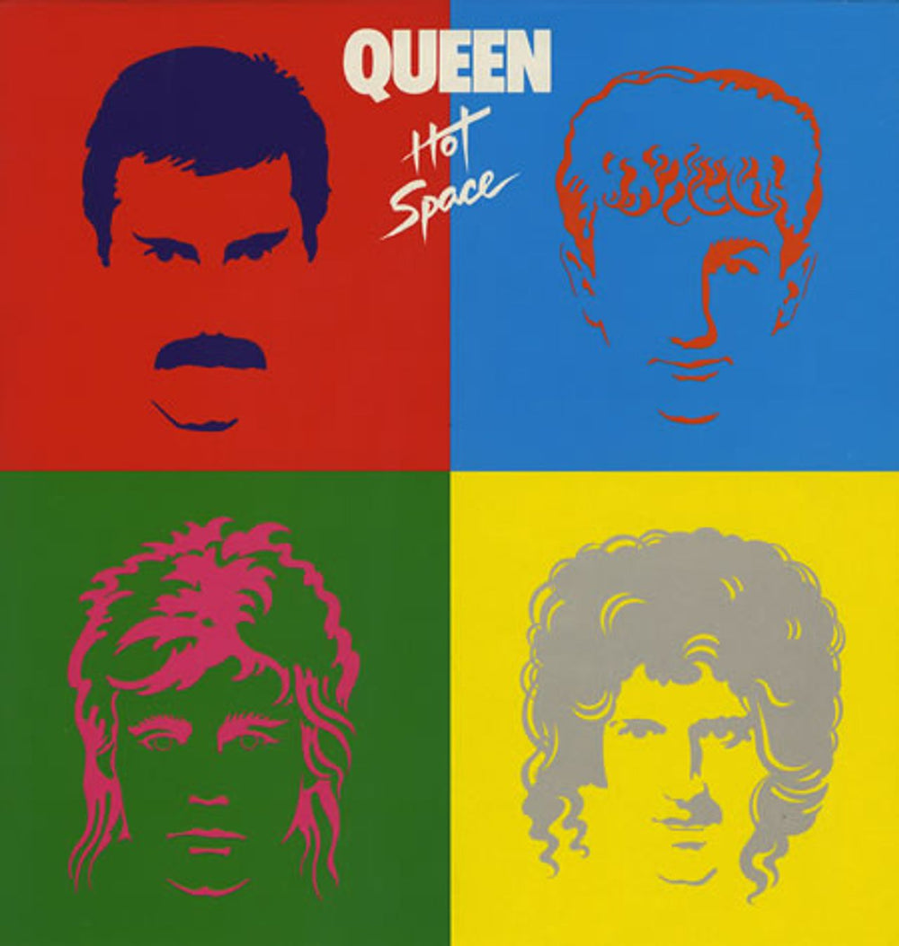 Queen Hot Space Dutch vinyl LP album (LP record) 1A064-64773