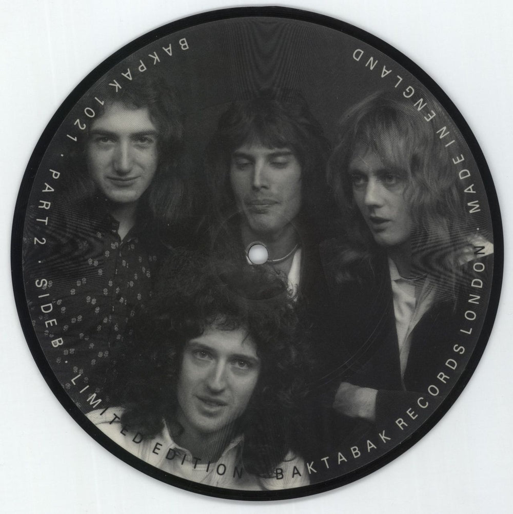Queen Interview Picture Disc Set UK 7" vinyl picture disc (7 inch picture disc single) 1990