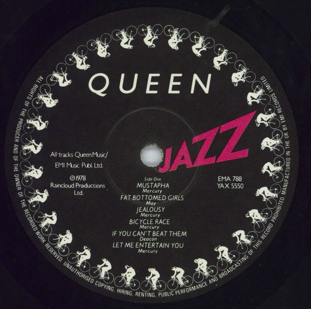 Queen Jazz - 3rd UK vinyl LP album (LP record) QUELPJA687478