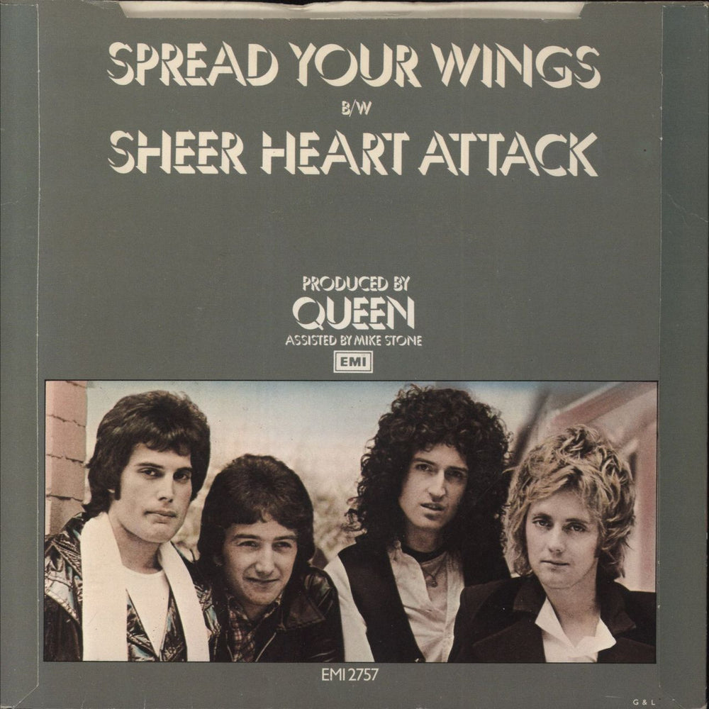 Queen Spread Your Wings - p/s UK 7" vinyl single (7 inch record / 45)