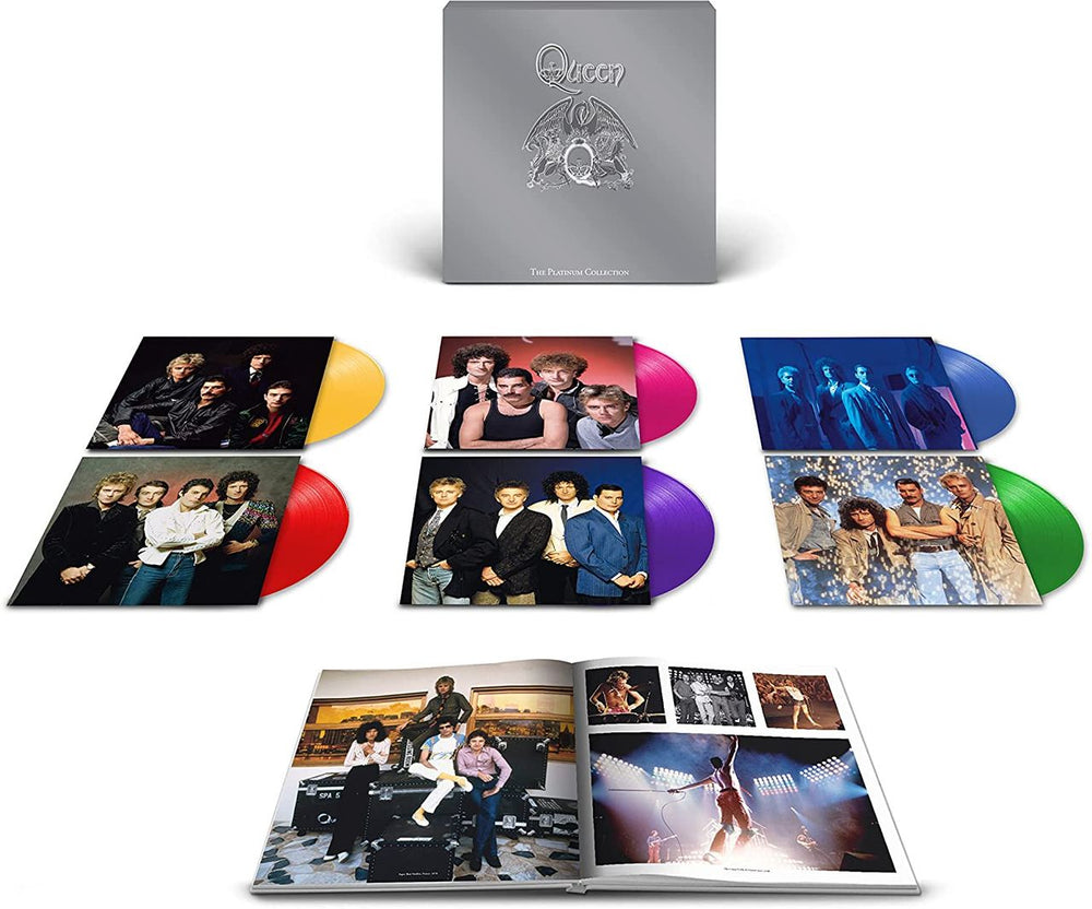 Queen The Platinum Collection - Coloured Vinyl 6-LP Set - Sealed UK Vinyl Box Set 3587751