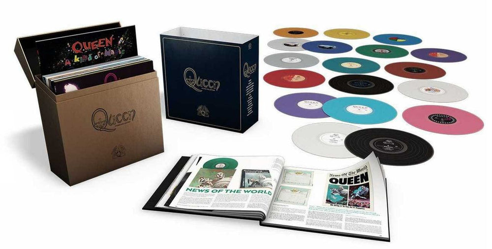 Queen The Queen Studio Collection UK Vinyl Box Set 0602547202888