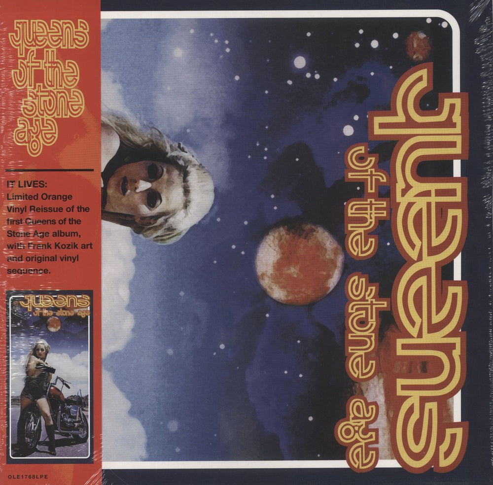 Queens Of The Stone Age Queens Of The Stone Age - Orange Vinyl - Sealed US vinyl LP album (LP record) OLE1768LPE