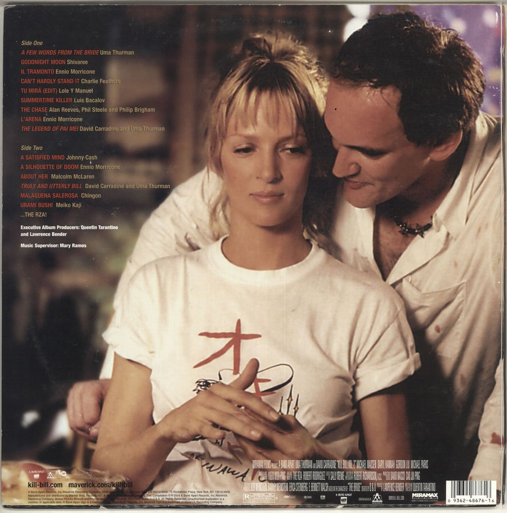 Quentin Tarantino Kill Bill Vol. 2 (Original Soundtrack) - EX US vinyl LP album (LP record) 093624867616