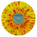 Quicksand Distant Populations - Yellow with Red Splatter Vinyl UK vinyl LP album (LP record) QU3LPDI863796
