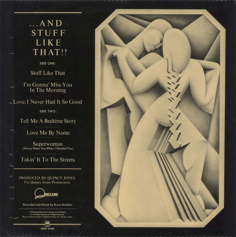 Quincy Jones Sounds... And Stuff Like That! - Nimbus Supercut - EX UK vinyl LP album (LP record)