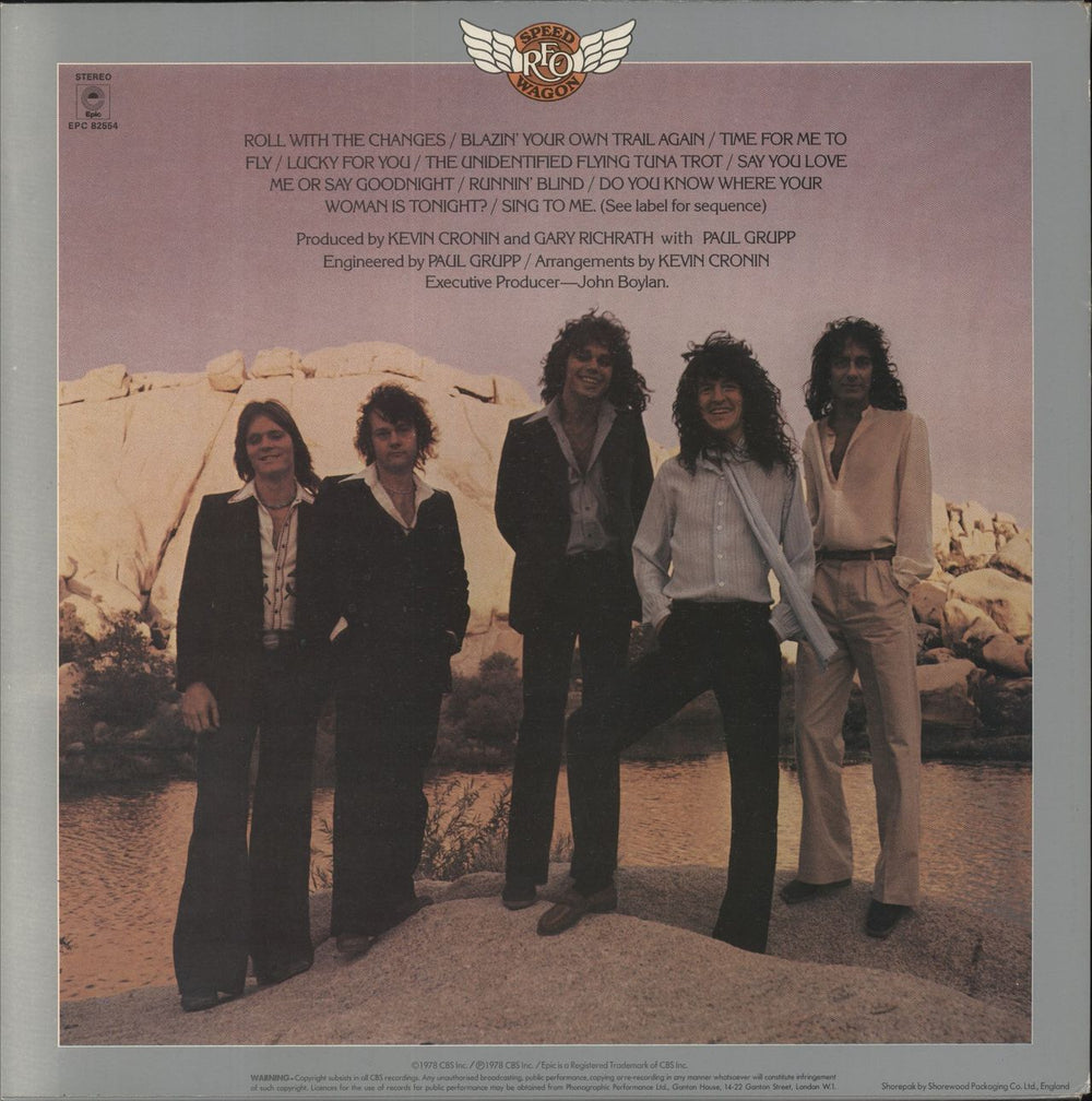 R.E.O. Speedwagon You Can Tune A Piano, But You Can't Tuna Fish UK vinyl LP album (LP record)