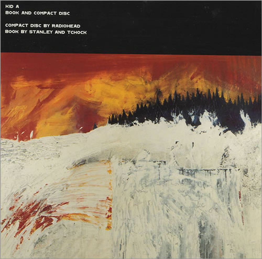 Radiohead Kid A US CD album (CDLP) CDP-529684-2