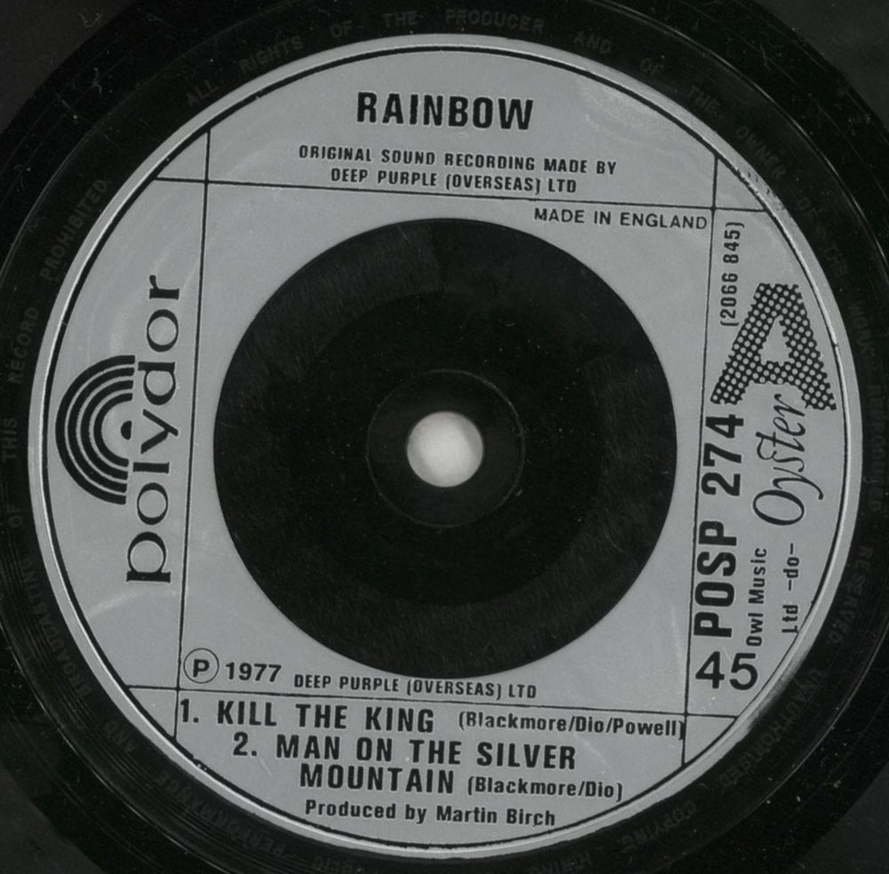 Rainbow Live EP UK 7" vinyl single (7 inch record / 45) RBO07LI100037