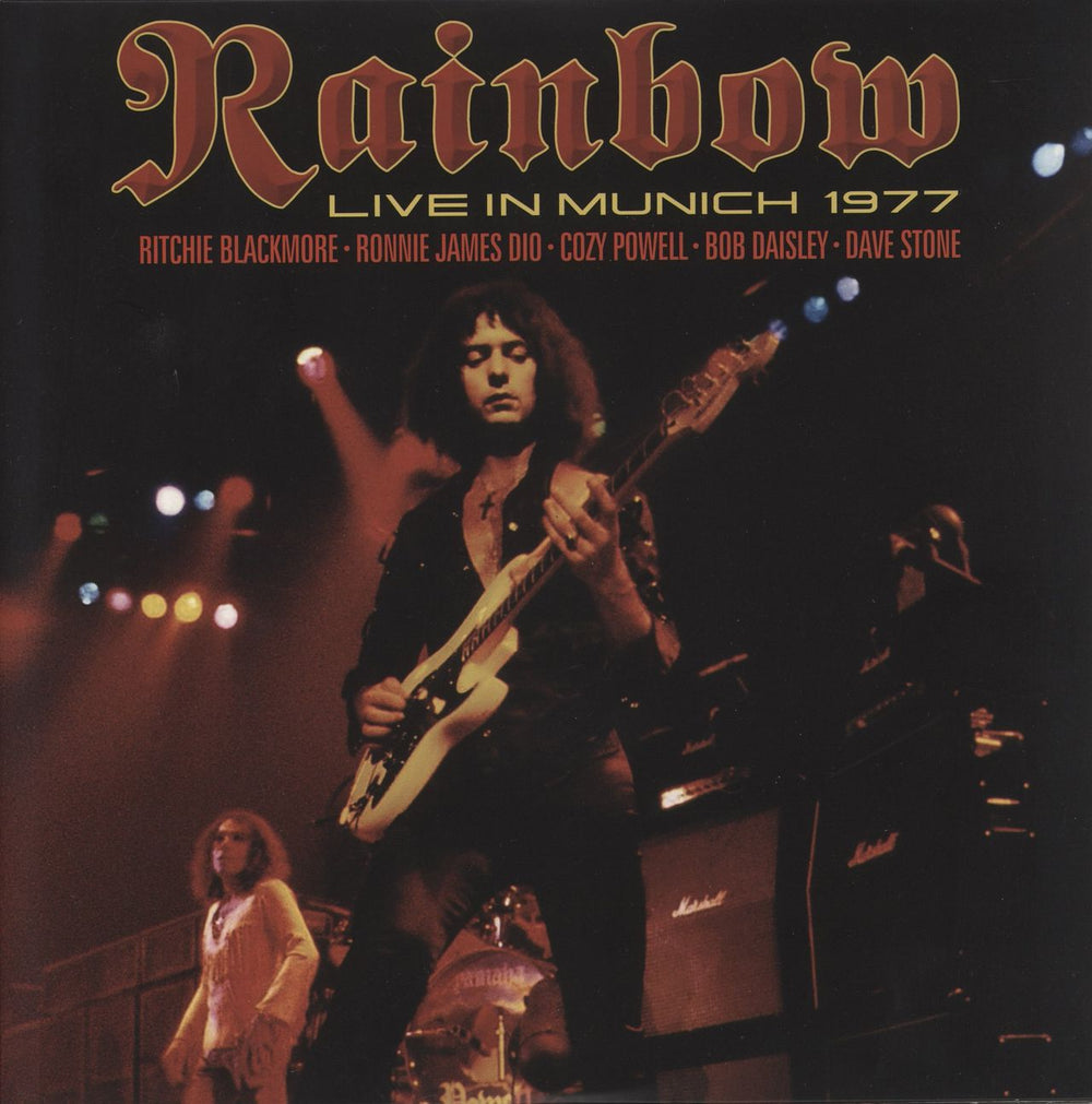 Rainbow Live In Munich UK 2-LP vinyl record set (Double LP Album) RCV005LP