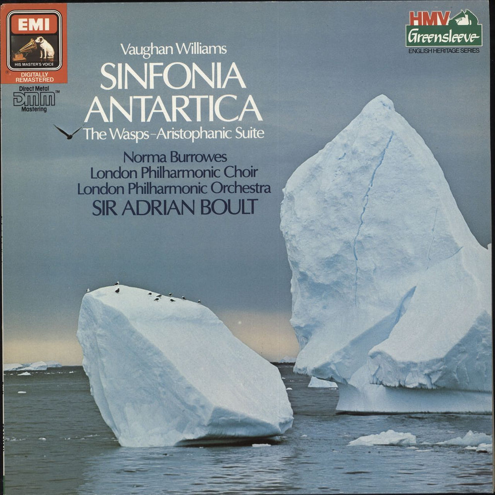 Ralph Vaughan Williams Sinfonia Antartica UK vinyl LP album (LP record) ED2912041