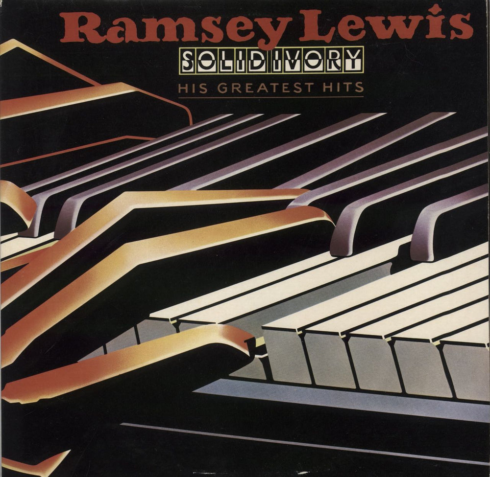 Ramsey Lewis Solid Ivory: His Greatest Hits UK 2-LP vinyl record set (Double LP Album) 6641328