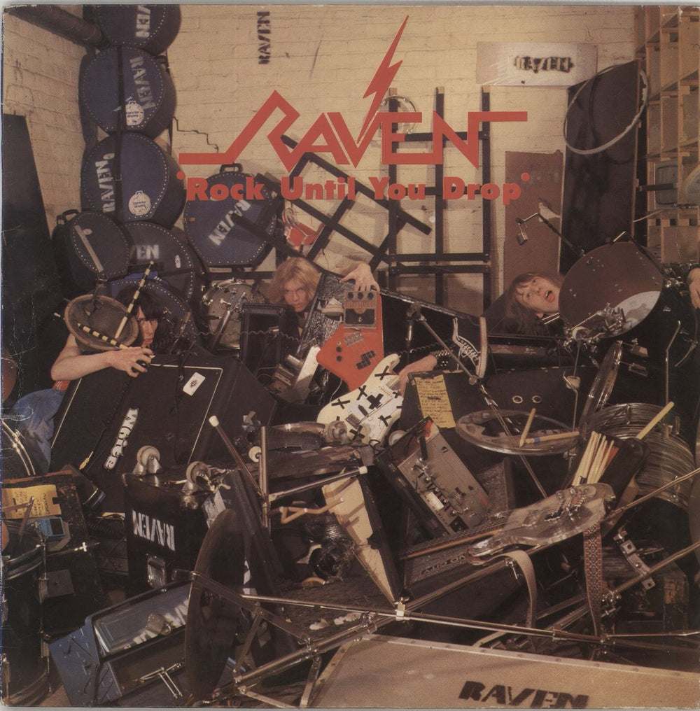 Raven Rock Until You Drop - VG UK vinyl LP album (LP record) NEAT1001