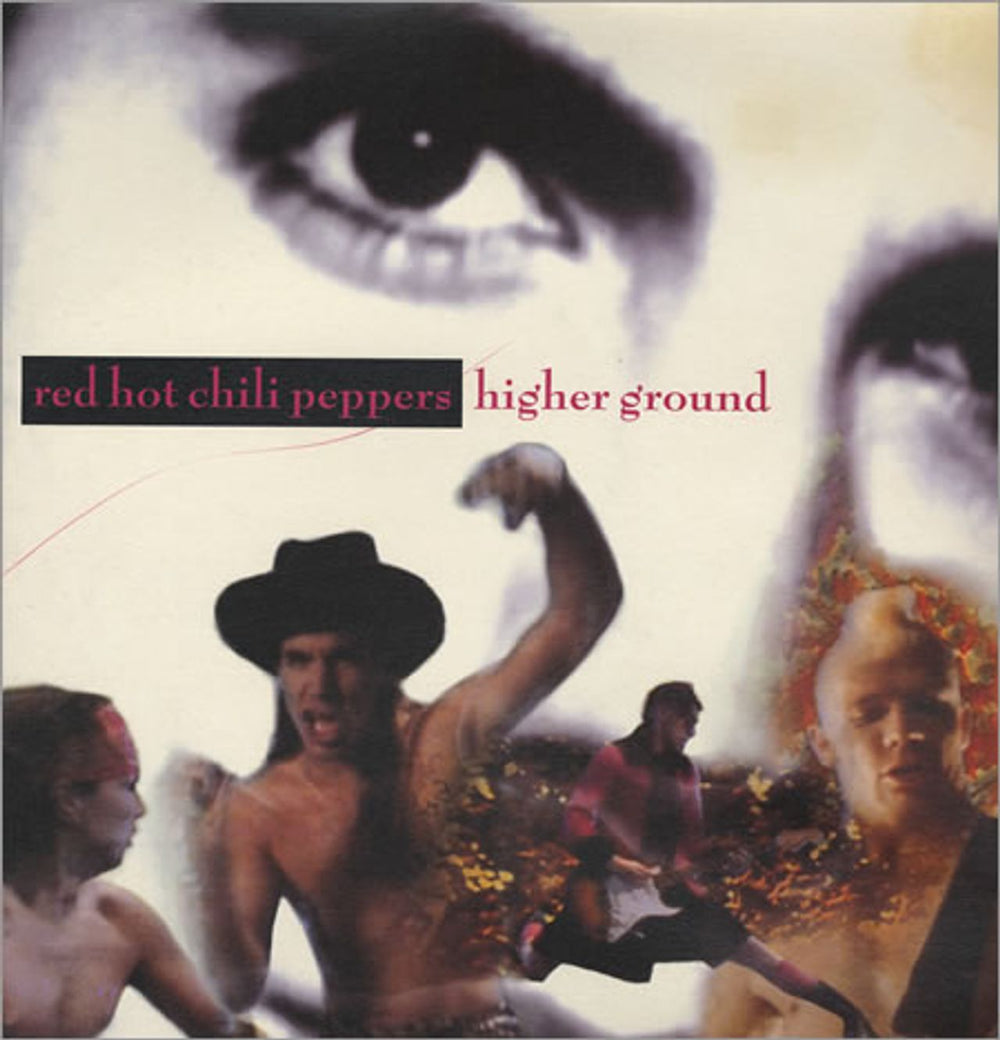 Red Hot Chili Peppers Higher Ground - Gatefold UK 12" vinyl single (12 inch record / Maxi-single) 12MTG88