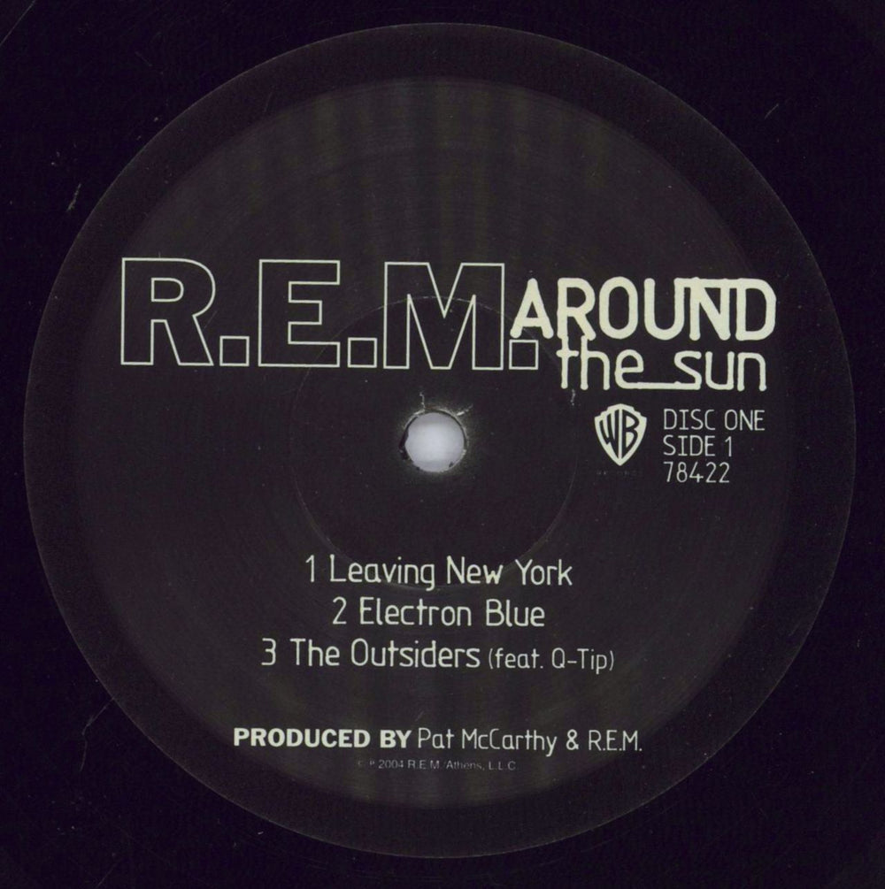 REM Around The Sun US 2-LP vinyl record set (Double LP Album) REM2LAR832288