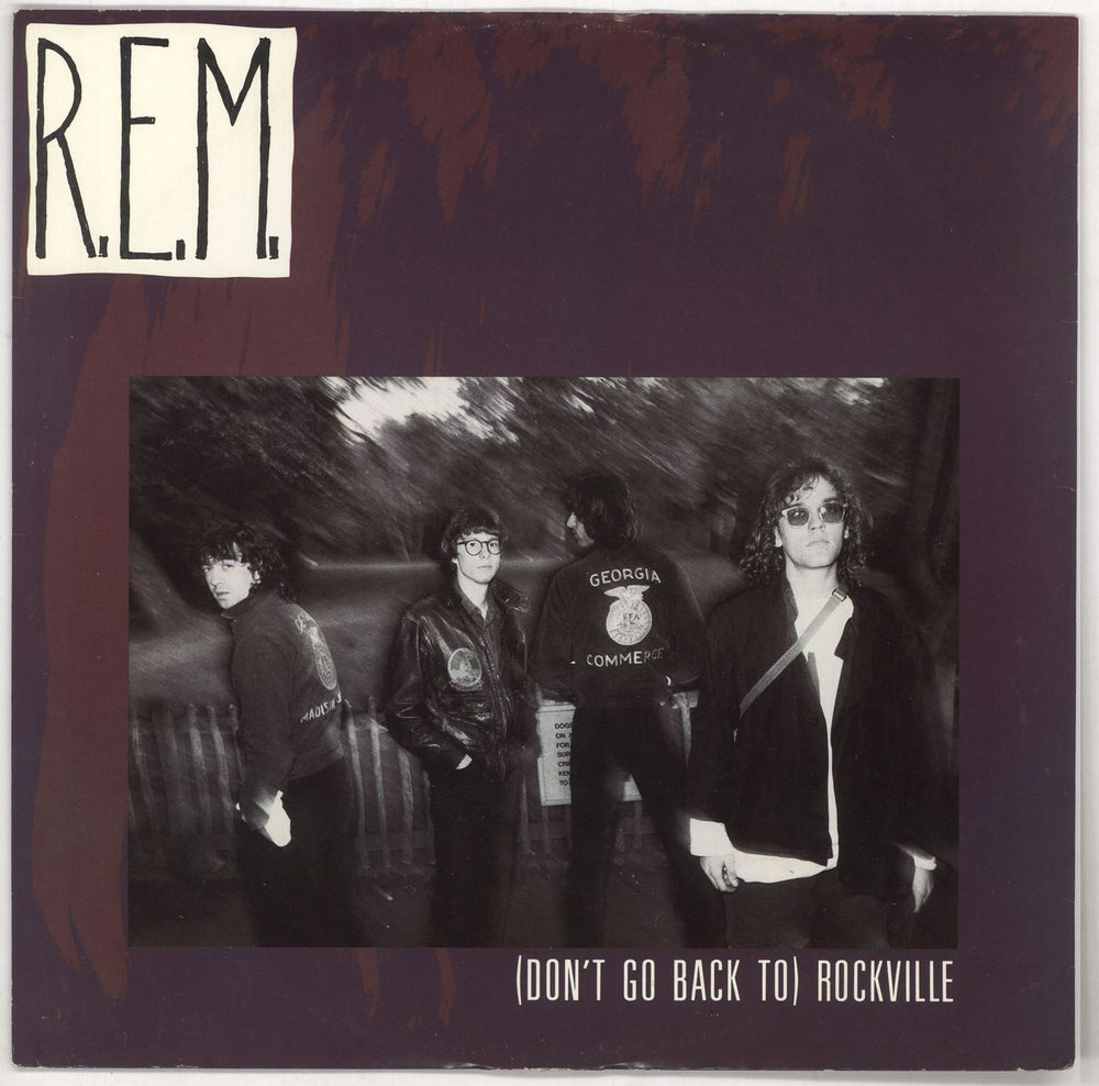 REM (Don't Go Back To) Rockville - EX UK 12" vinyl single (12 inch record / Maxi-single) IRSX107