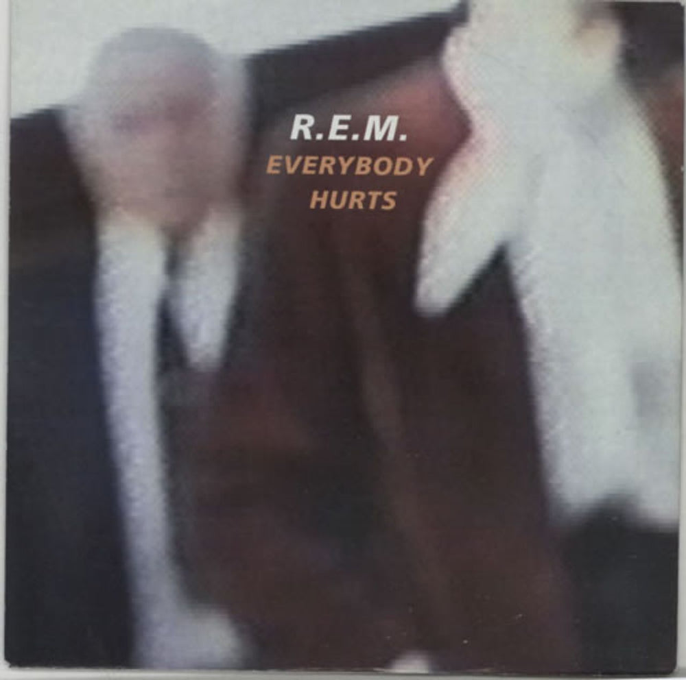 REM Everybody Hurts UK 7" vinyl single (7 inch record / 45) WO169