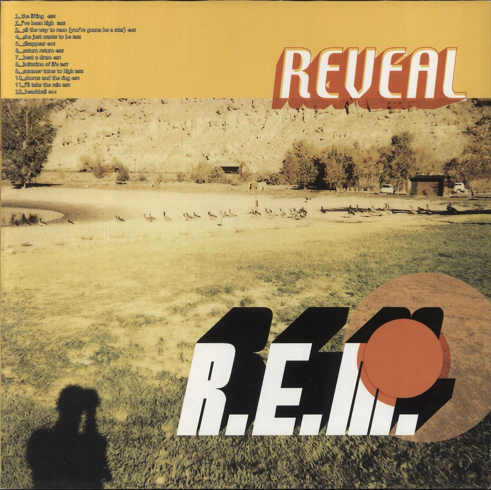 REM Reveal UK vinyl LP album (LP record) 9362479461