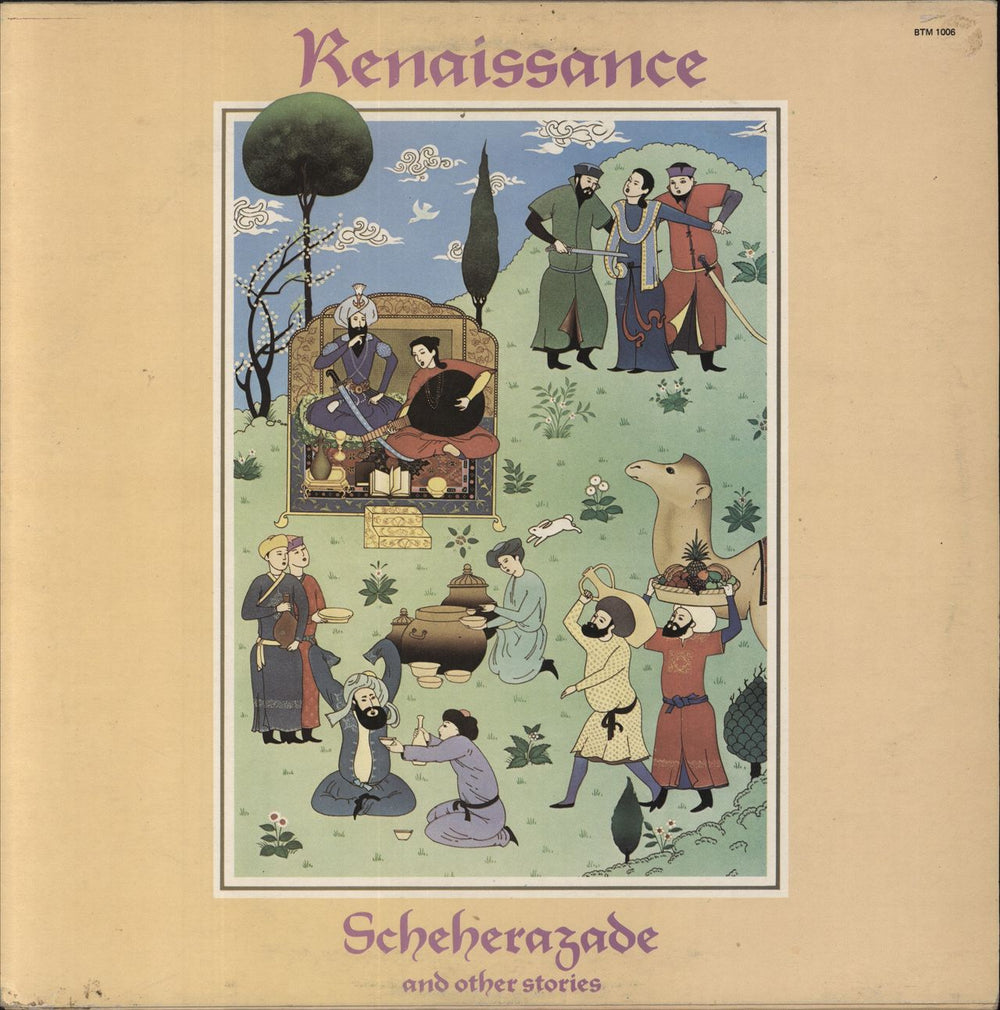 Renaissance Scheherazade And Other Stories German vinyl LP album (LP record) PL70283