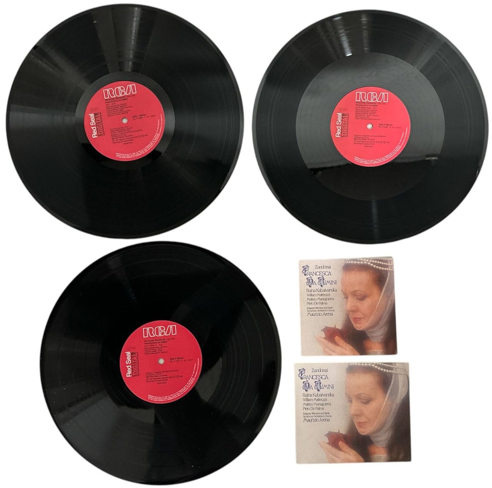 Riccardo Zandonai Zandonai: Francesca Da Rimini Italian Vinyl Box Set 8NDVXZA857591