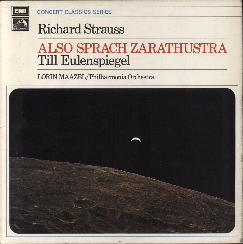 Richard Strauss Also Sprach Zarathustra / Till Eulenspiegel UK vinyl LP album (LP record) SXLP30133