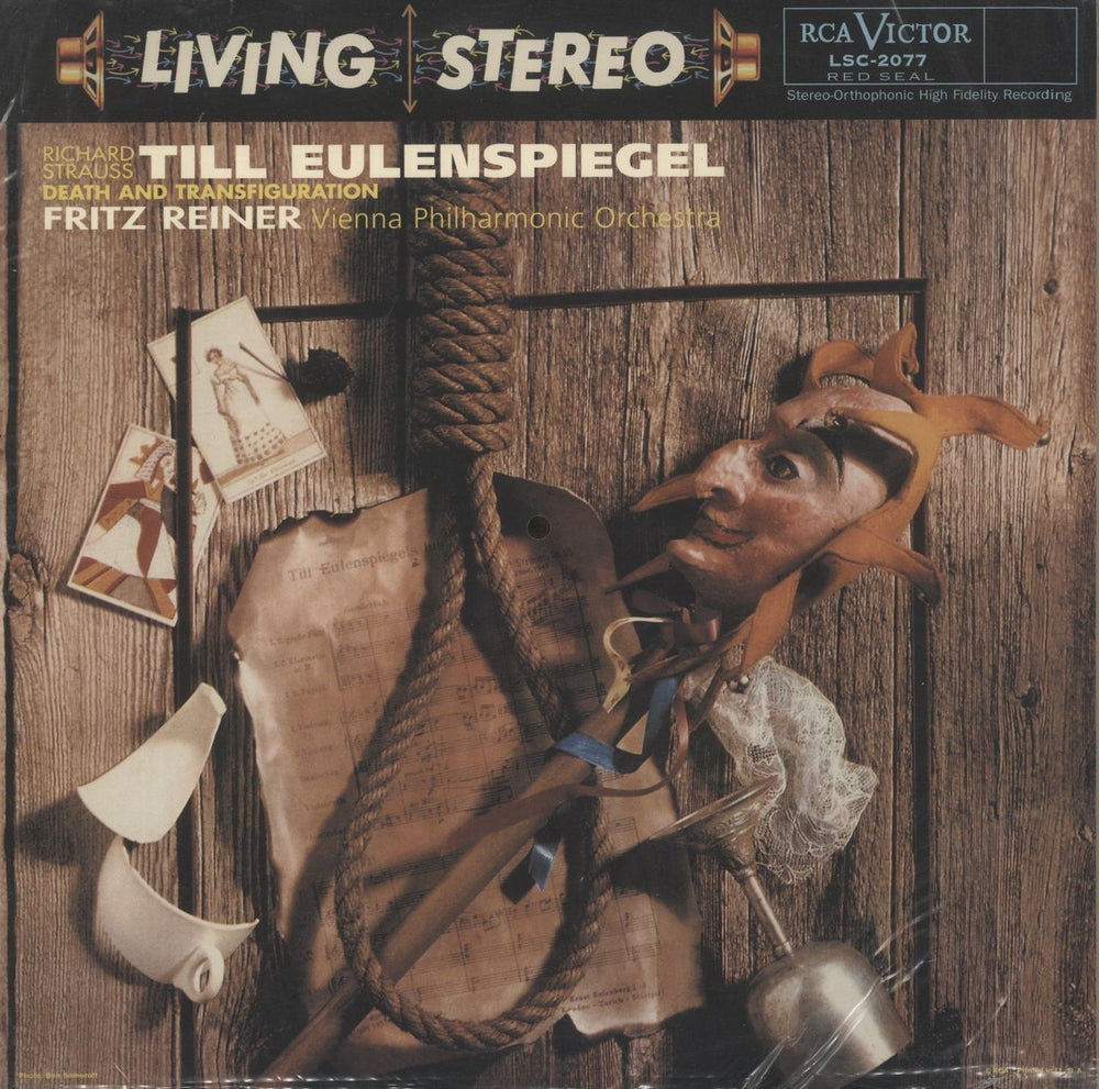 Richard Strauss Till Eulenspiegel / Death And Transfiguration - 180gram US vinyl LP album (LP record) LSC-2077
