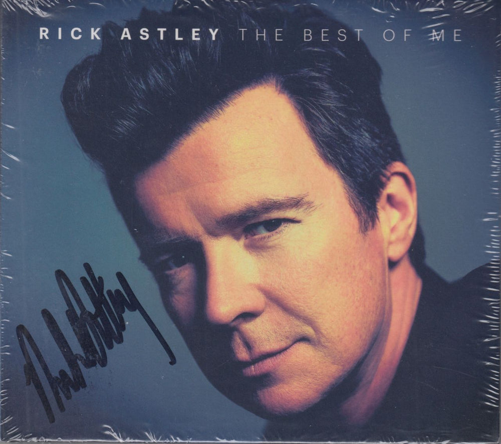 Rick Astley The Best Of Me - Autographed - Sealed UK 2 CD album set (Double CD) 538537890