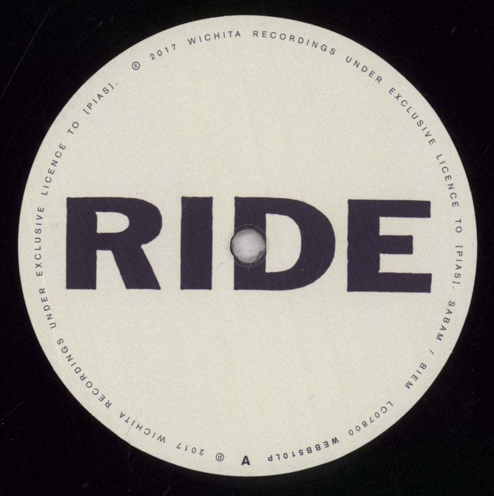 Ride Weather Diaries UK 2-LP vinyl record set (Double LP Album) RID2LWE839247