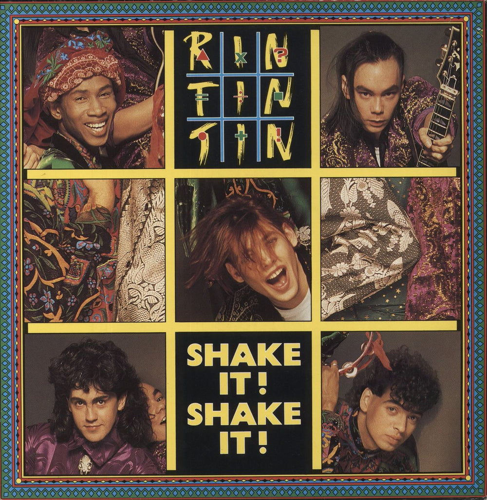 Rin Tin Tin Shake It! Shake It! UK 12" vinyl single (12 inch record / Maxi-single) PRESIT3