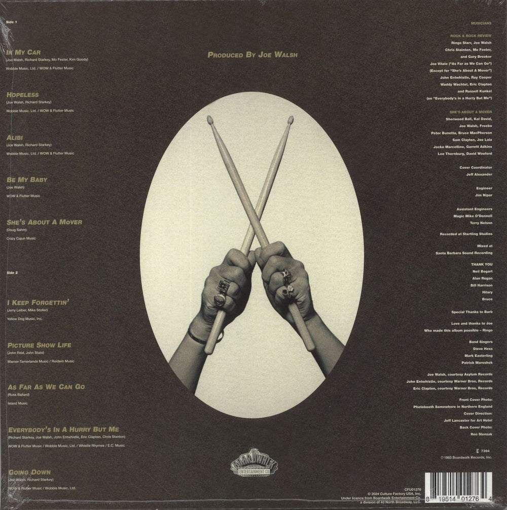 Ringo Starr Old Wave - Sealed US picture disc LP (vinyl picture disc album) 819514012764