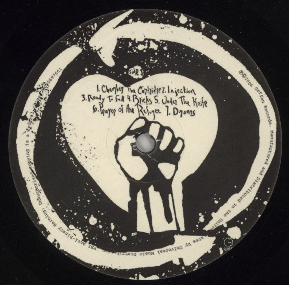 Rise Against The Sufferer And The Witness - 1st US vinyl LP album (LP record) X1SLPTH866550