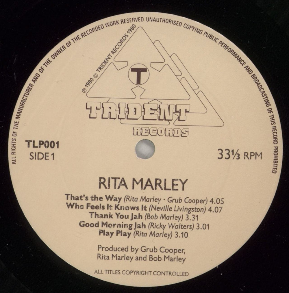 Rita Marley Who Feels It Knows It UK vinyl LP album (LP record) XN-LPWH876947